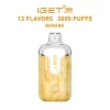 Banana IGET Halo Vape Kit 3000 Puffs