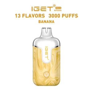 Banana IGET Halo Vape Kit 3000 Puffs