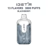 Blackberry IGET Halo Vape Kit 3000 Puffs