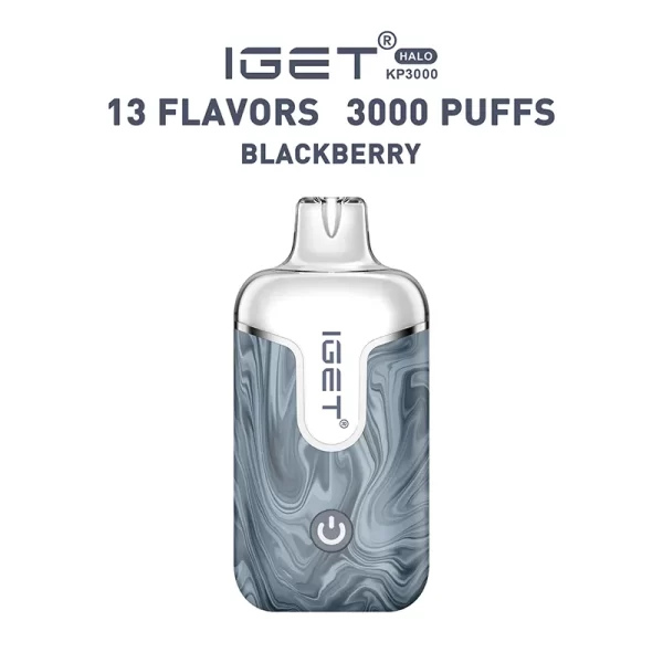 Blackberry IGET Halo Vape Kit 3000 Puffs