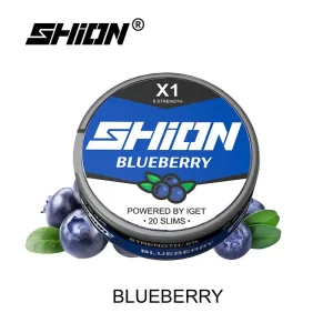 Blueberry Ice IGET SHION X1 Nicotine Pouch 6mg