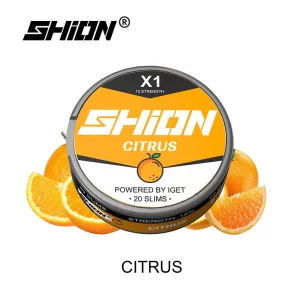 Citrus IGET SHION X1 Nicotine Pouch