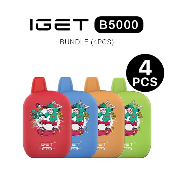 IGET B5000 Bundle (4PCS) - IGET Vape Shop