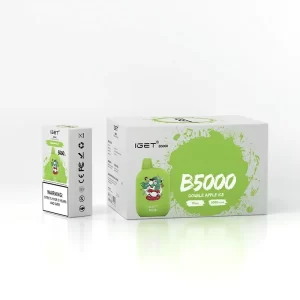 IGET B5000 - Double Apple Ice Wholesale Price | IGET Vape Online