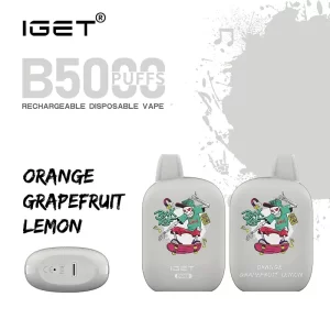 IGET B5000 - Orange Grapefruit Lemon | IGET Vape Online