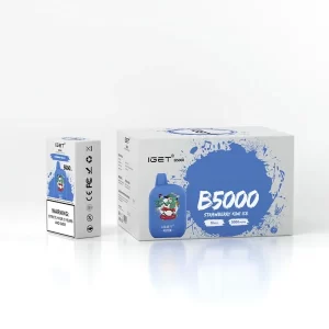 IGET B5000 - Strawberry Kiwi Ice 15% Off | IGET Vape Online