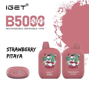 IGET B5000 Strawberry Pitaya In Stock | IGET Vape Online