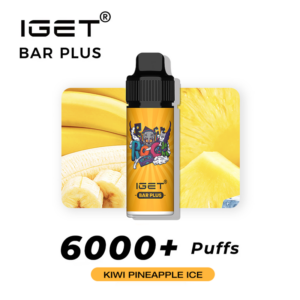 IGET Bar Plus 6000 Puffs - Kiwi Pineapple Ice | New Arrival