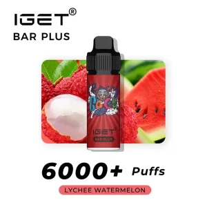 IGET Bar Plus 6000 Puffs - Lychee Watermelon