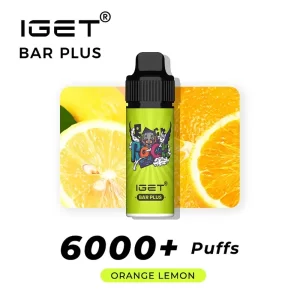 IGET Bar Plus 6000 Puffs - Orange Lemon