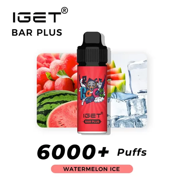 IGET Bar Plus 6000 Puffs - Watermelon Ice