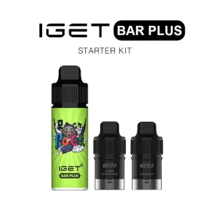 IGET Bar Plus Kit + Pod 2PCS - IGET Vape Online