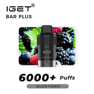 IGET Bar Plus Pod 6000 Puffs - Black Forest | New Arrival