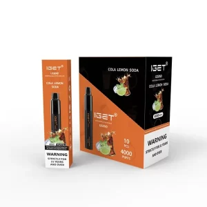 IGET Legend 4000 Puffs - Cola Lemon Soda