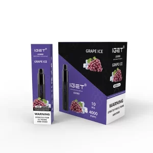 IGET Legend 4000 Puffs - Grape Ice | IGET Vape Online