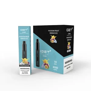 IGET Legend 4000 Puffs - Passion Fruit Mango Ice Hot Selling Flavours