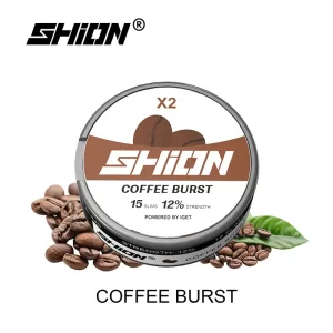 Coffee Burst IGET SHION X2 Nicotine Pouch