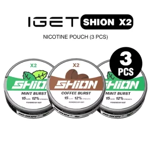 IGET SHION X2 Nicotine Pouch Bundle (3PCS) | 20% OFF - IGET Vape Shop