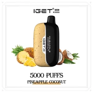 Pineapple Coconut - IGET Moon 5000 Puffs | New Arrival