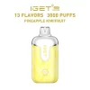 Pineapple Kiwifruit IGET Halo Vape Kit 3000 Puffs