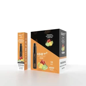 Pineapple Watermelon Lemon Ice - IGET Legend 4000 Puffs