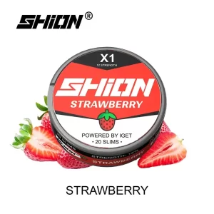 Strawberry - IGET SHION X1 Nicotine Pouch 12mg - IGET Vape Shop