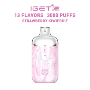 Strawberry Kiwifruit - IGET Halo Vape Kit 3000 Puffs