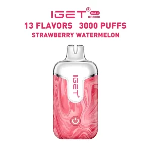 Strawberry Watermelon - IGET Halo Vape Kit 3000 Puffs