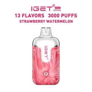 Strawberry Watermelon IGET Halo Vape Kit 3000 Puffs