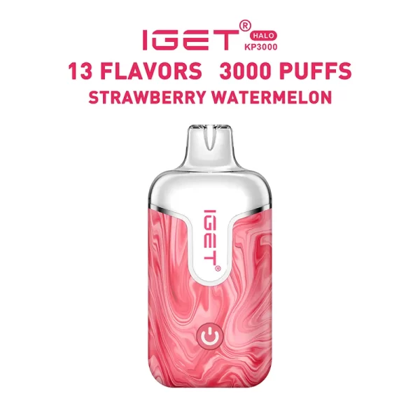 Strawberry Watermelon IGET Halo Vape Kit 3000 Puffs