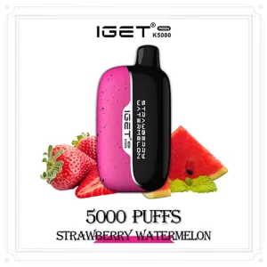 Strawberry Watermelon - IGET Moon 5000 Puffs | New Arrival