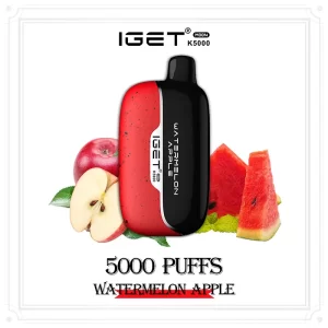 Watermelon Apple - IGET Moon 5000 Puffs | New Arrival