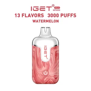 Watermelon - IGET Halo Vape Kit 3000 Puffs - IGET Vape Shop